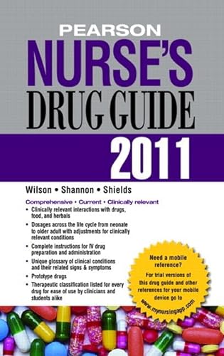 9780132149709: Pearson Nurse's Drug Guide 2011: Retail Edition (NURSING DRUG GUIDE)