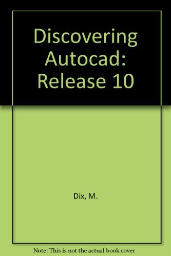 Imagen de archivo de Discovering Autocad Release 10 a la venta por HPB-Red