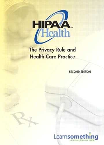 9780132154888: HIPAA Health: The Privacy Rule and Health Care Practice: The Privacy Rule and Health Care Practice (CD-ROM version)