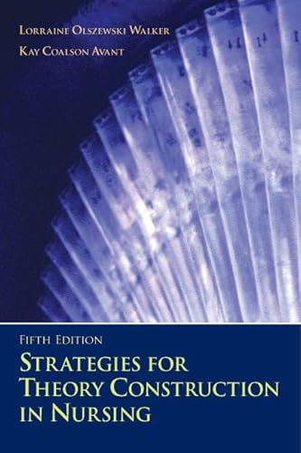 Imagen de archivo de Strategies for Theory Construction in Nursing a la venta por BooksRun