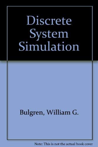 Stock image for Discrete System Simulation for sale by Wonder Book
