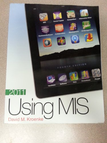 Stock image for Using MIS for sale by Better World Books