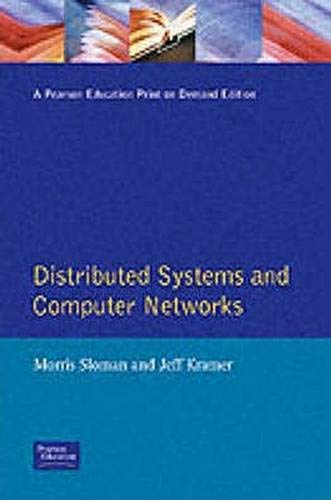 Stock image for Distributed Systems and Computer NetwSloman, Morris for sale by Iridium_Books