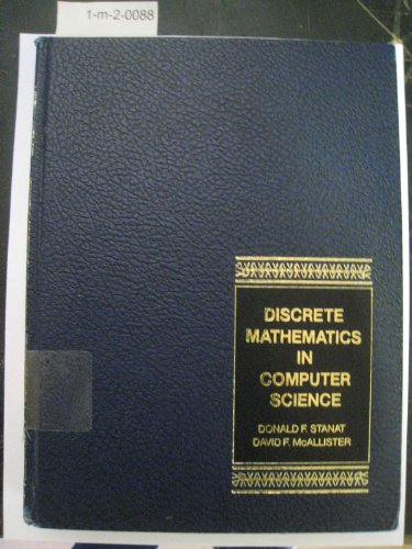 9780132161503: Discrete Mathematics in Computer Science