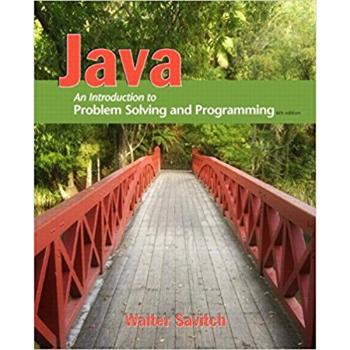 Beispielbild fr Java : An Introduction to Problem Solving and Programming zum Verkauf von Better World Books