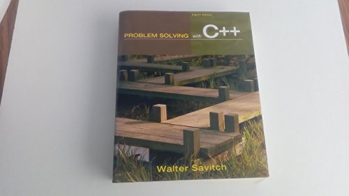 Beispielbild fr Problem Solving With C++ zum Verkauf von Wrigley Books