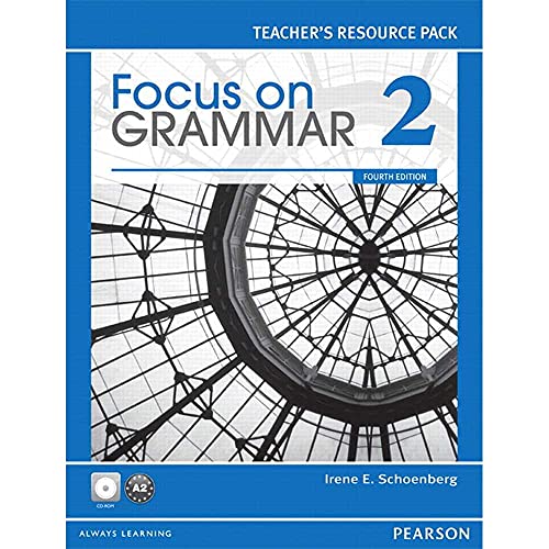 Imagen de archivo de Focus on Grammar 2 Teachers Resource Pack a la venta por Textbook Pro