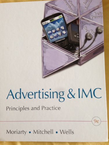 Imagen de archivo de Advertising IMC: Principles and Practice, 9th Edition a la venta por Blue Vase Books