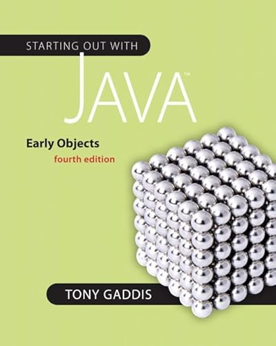 Imagen de archivo de Starting Out with Java : Early Objects a la venta por Better World Books