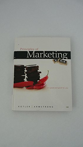 Beispielbild fr Principles of Marketing zum Verkauf von Reliant Bookstore