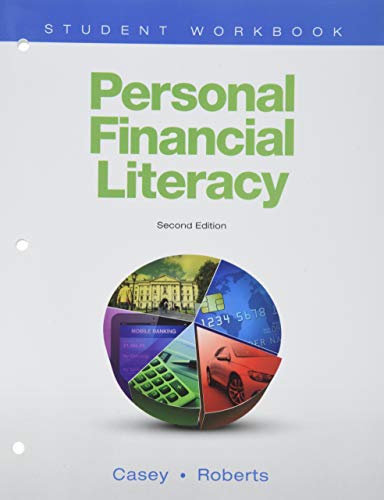Imagen de archivo de Personal Financial Literacy Workbook for Personal Financial Literacy a la venta por Iridium_Books