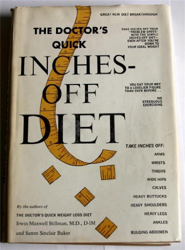 Beispielbild fr Doctor's Quick Inches-off Diet zum Verkauf von Better World Books