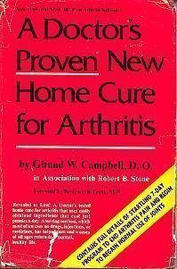 Imagen de archivo de A Doctor's Proven New Home Cure for Arthritis a la venta por Better World Books
