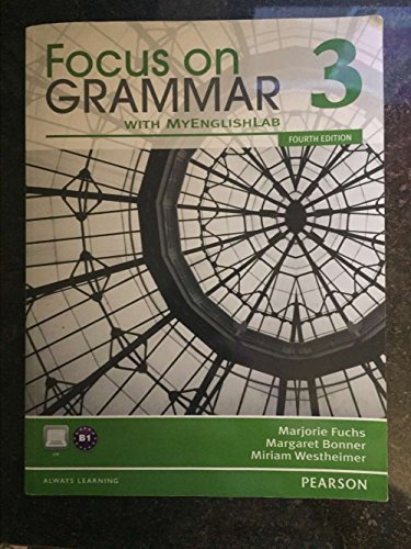 Imagen de archivo de Focus on Grammar 3 Workbook a la venta por Better World Books: West