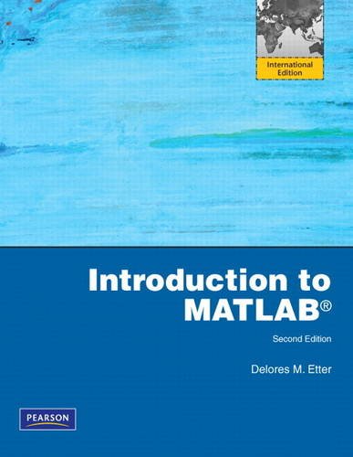 9780132170659: Introduction to MATLAB: International Edition