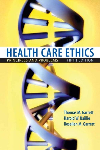9780132187909: Health Care Ethics:Principles and Problems