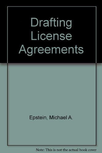 9780132194112: Drafting License Agreements