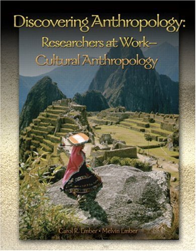Imagen de archivo de Discovering Anthropology: Researchers at Work- Cultural Anthropology a la venta por Wonder Book