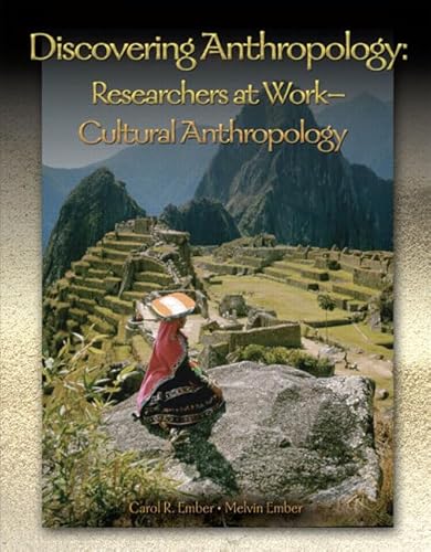 Stock image for Discovering Anthropology: Researchers at Work- Cultural Anthropology for sale by Wonder Book