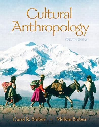 Stock image for Cultural Anthropology (12th Edition) for sale by SecondSale
