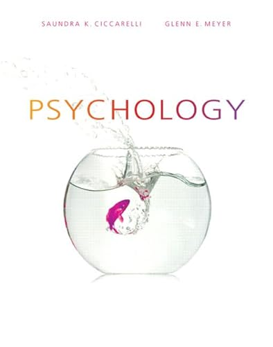 Beispielbild fr Psychology (Paperback) zum Verkauf von Better World Books