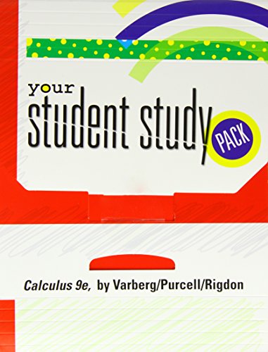 Student Study Pack for Calculus (9780132203234) by Rigdon, Steve