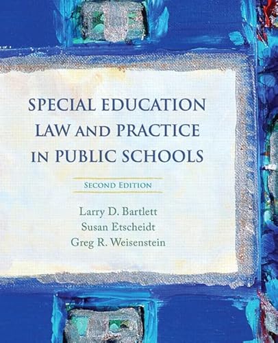 9780132207140: Special Education Law and Practice in Public Schools