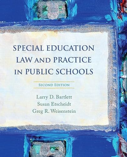 Stock image for Special Education Law and Practice in Public Schools (2nd Edition) for sale by SecondSale