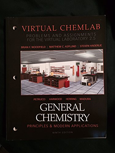 9780132210751: Virtual ChemLab: General Chemistry, Student Lab Manual / Workbook