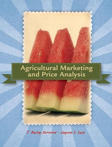 9780132211215: Agricultural Marketing and Price Analysis