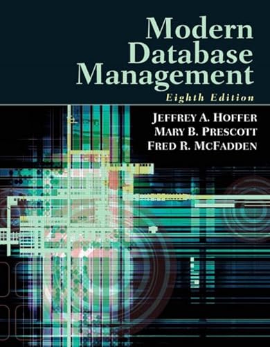 Beispielbild fr Modern Database Management zum Verkauf von Your Online Bookstore