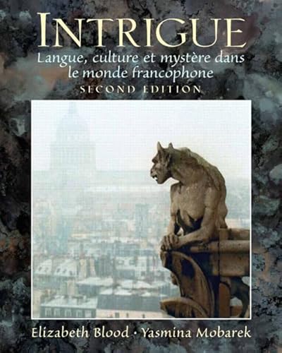 Stock image for Intrigue: Langue, Culture Et Myste Dans Le Monde Francophone (French Edition) for sale by Gulf Coast Books