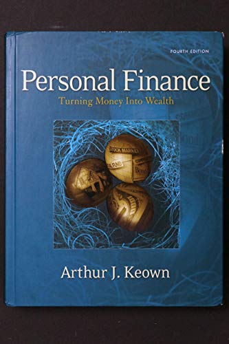 Imagen de archivo de Personal Finance: Turning Money into Wealth a la venta por Jenson Books Inc