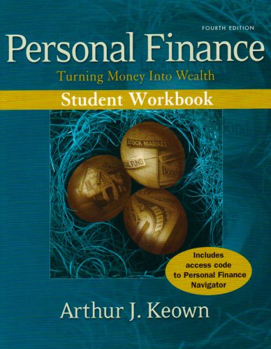 9780132214032: Personal Finance: Student Workbook