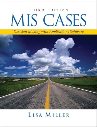 Stock image for Mis Cases: Decision Making With Application Software for sale by SecondSale