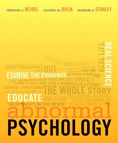 Stock image for Abnormal Psychology for sale by HPB-Red