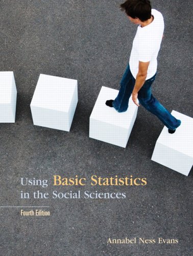Beispielbild fr Using Basic Statistics in the Social Sciences zum Verkauf von Better World Books