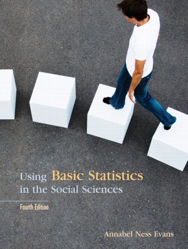 Stock image for Using Basic Statistics in the Social Sciences for sale by Better World Books