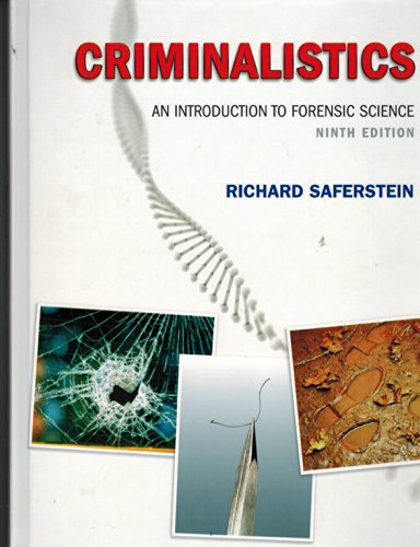 Stock image for Criminalistics : An Introduction to Forensic Science for sale by Better World Books Ltd