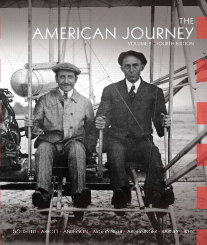 9780132217392: The American Journey: Volume 2 (Chapters 16-31)