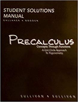 Stock image for Precalculus: Student Solutions Manual for sale by The Book Cellar, LLC