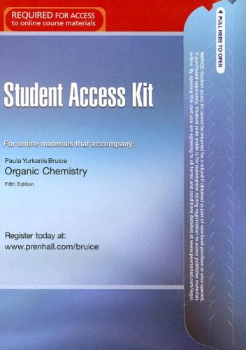 Stock image for Organic Chemistry: Access Kit for sale by BookHolders