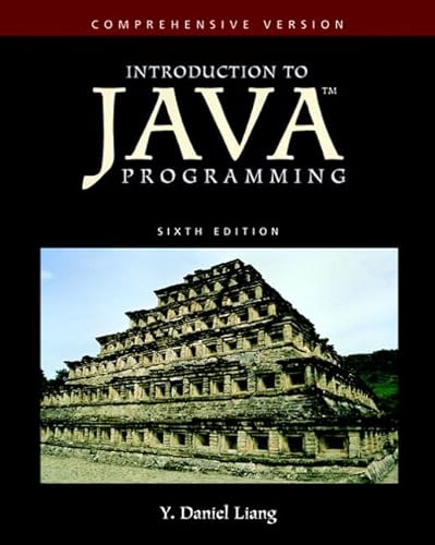 Beispielbild fr Introduction to Java Programming-Comprehensive Version (6th Edition) (GOAL Series) zum Verkauf von Wonder Book