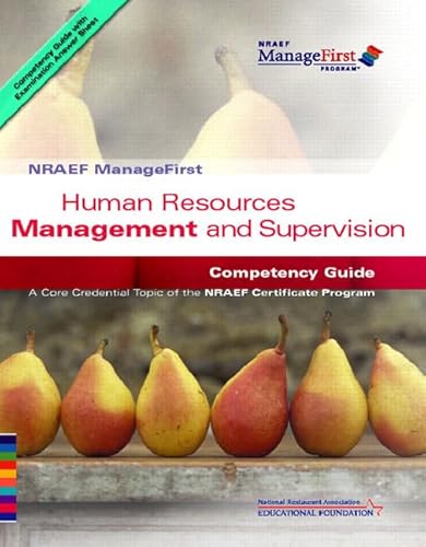 Beispielbild fr Human Resources Management And Supervision: Competency Guide zum Verkauf von a2zbooks