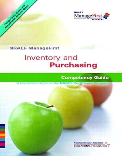Beispielbild fr Inventory and Purchasing (NRAEF ManageFirst) zum Verkauf von ThriftBooks-Dallas