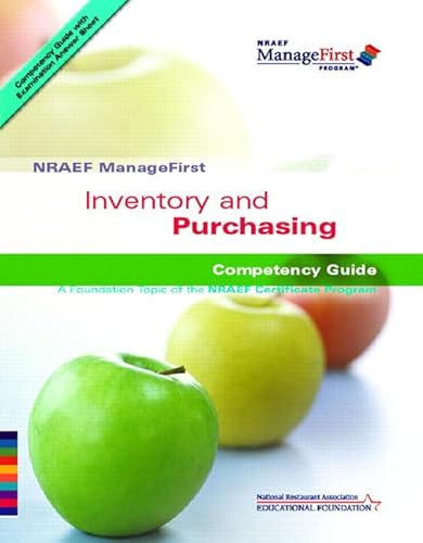 Imagen de archivo de Inventory and Purchasing (NRAEF ManageFirst) a la venta por ThriftBooks-Dallas