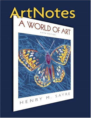 Stock image for Artnotes: A World of Art for sale by SecondSale