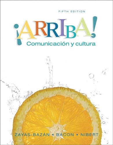 Stock image for Arriba! Comunicacin y cultura (5th Edition) for sale by WeSavings LLC