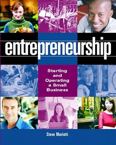 Beispielbild fr Entrepreneurship: Starting And Operating a New Business zum Verkauf von a2zbooks