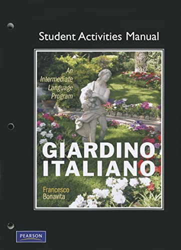 9780132226158: Giardino Italiano an Intermediate Language Program